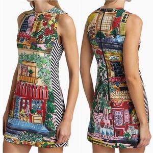 Alice + Olivia Coley Vacation Dreams Sleeveless Mini Dress